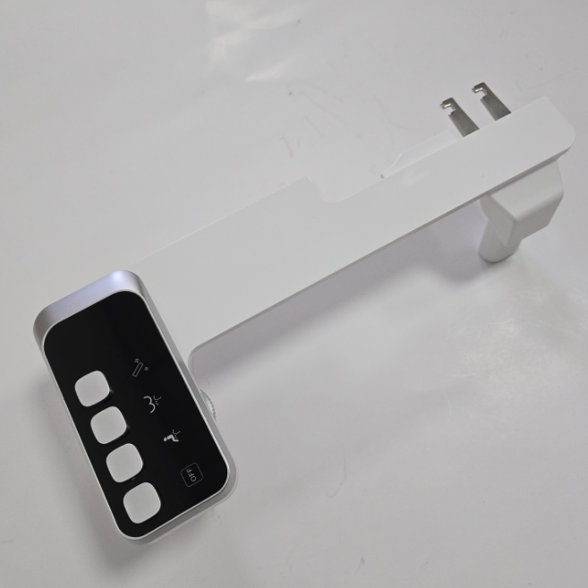 Pushbutton Control Available In A Wide Range of Colours Bidet Attachment